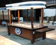 BUFFET CART ECSTEEL