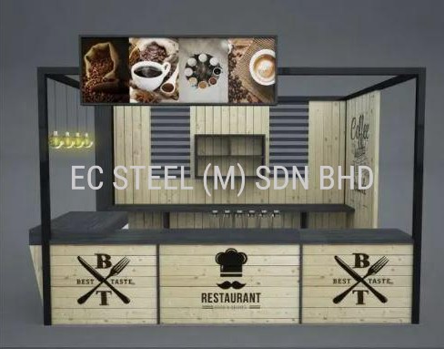 EC Steel Cafeteria counter