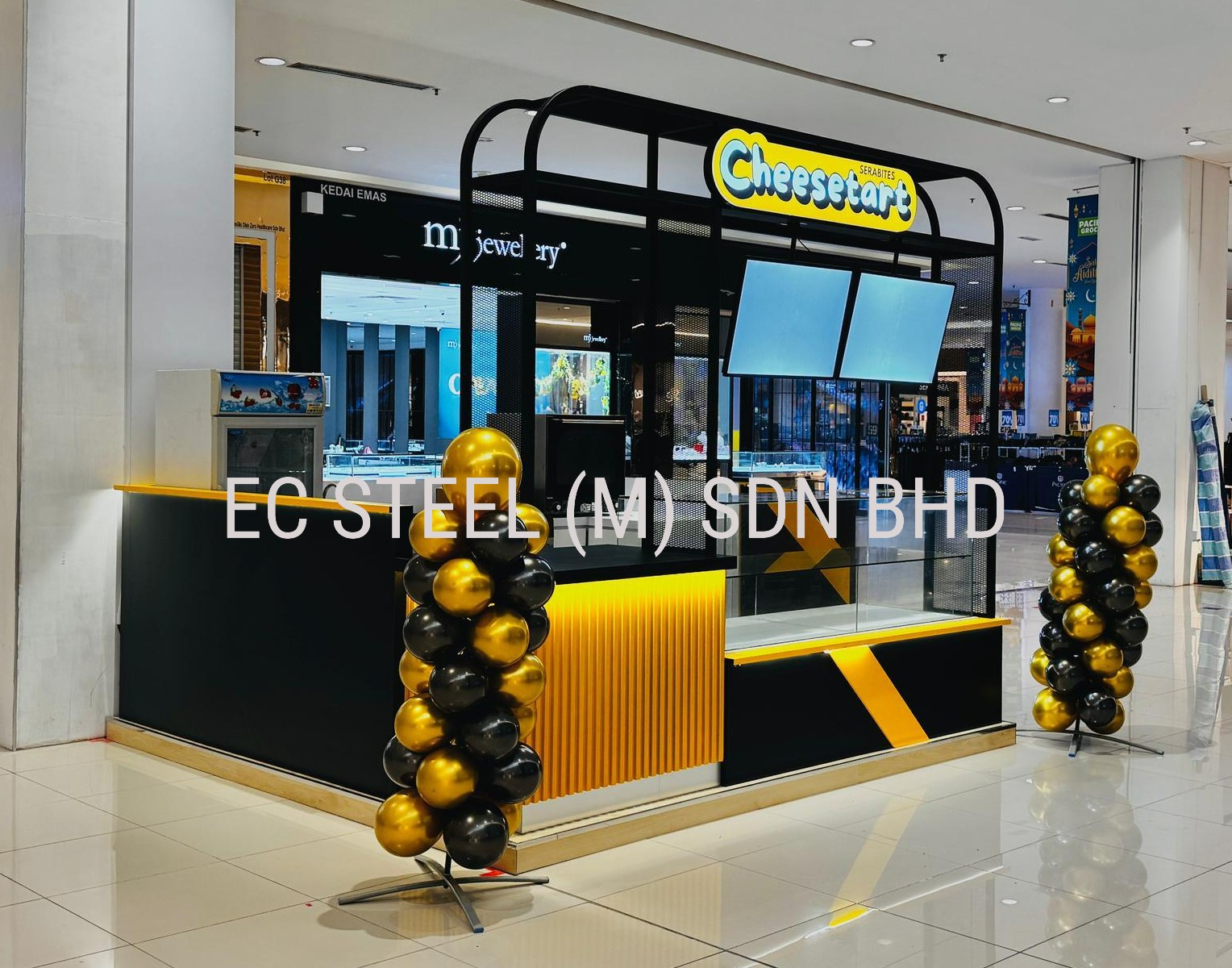 EC STEEL CHEESE TART COUNTER