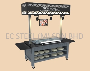 BUFFET CART ks-30124a