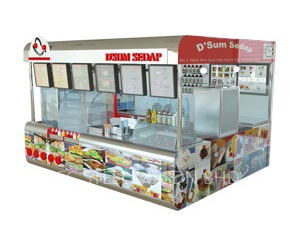 Food-counter-f&b-Kiosk KS-20101