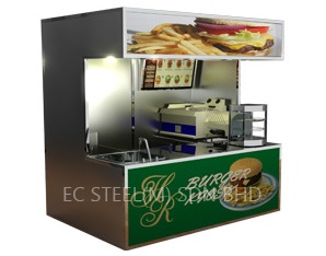 Burger Food Kiosk KS-11585