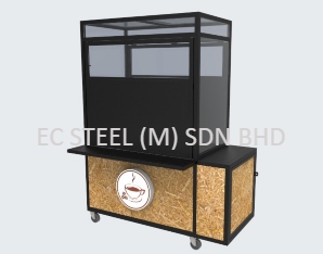 KS-30127 Food Kiosk EC Steel 